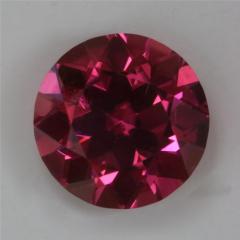 Clean bright pink ring stone