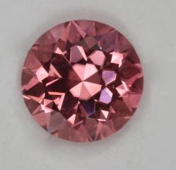 Pink droplet of color