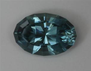 Dainty Blue Oval with Flash for Everyone