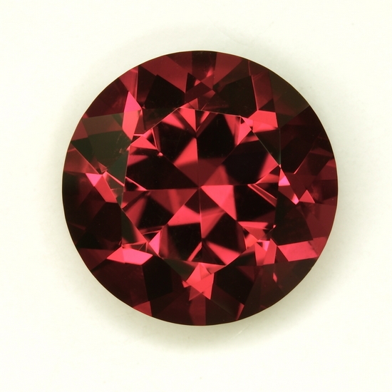 This gemstone is a GEM and the best Rubellite in the collection, round.