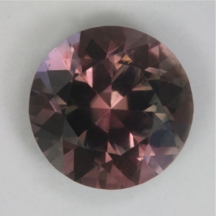 Mixed up pink/blue to gray round.  #77