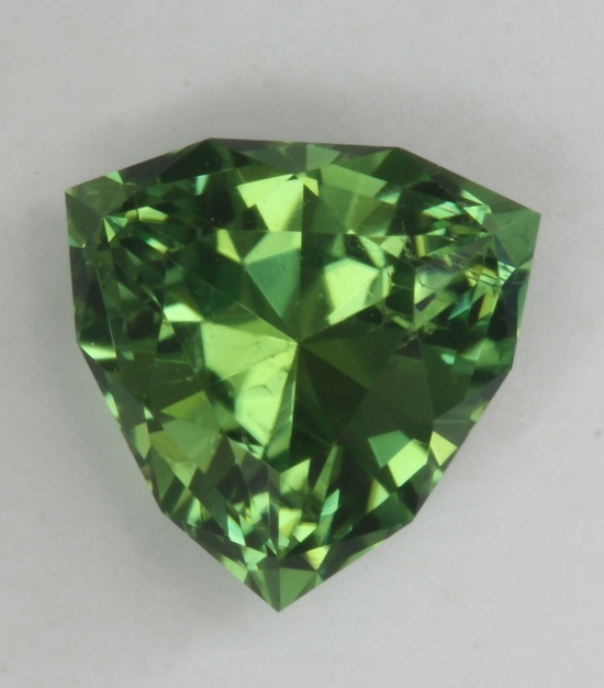 A great green shield cut, that is fun stone  #170