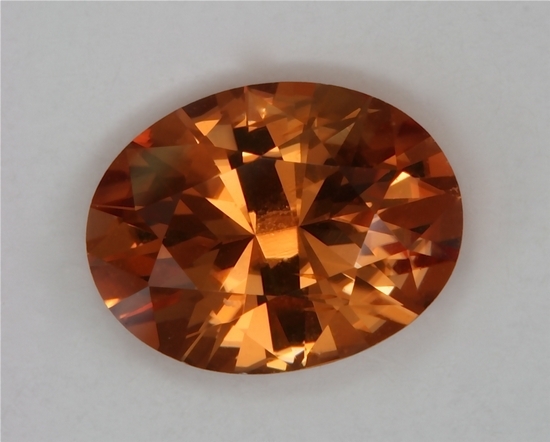 Bright well satured orange oval.  #270