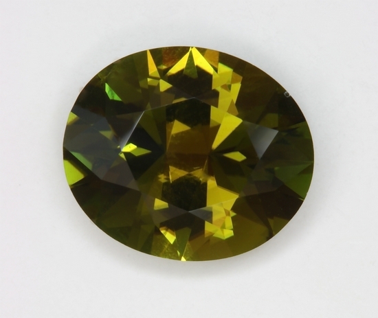 Green to gold color changer, Dravite the species Oval  #300