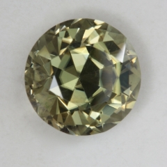 A pastel yellow to green slider, round  #643