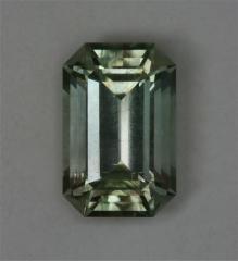 Celery juice for a color, Emerald cut.