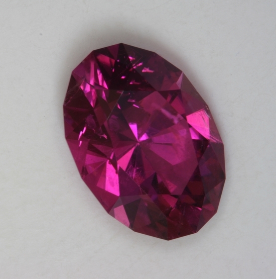 Included hot pink oval