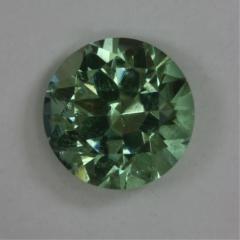 Bright moderate tone cuprian green round