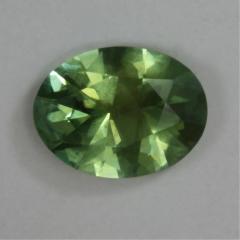 Moderate Dichroic Green Oval