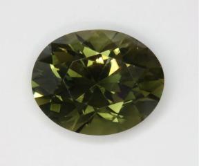 Deep Crown, Brownish Green Oval