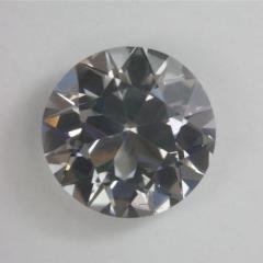 Achroite, with gray cast round