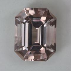 Very pale peach emerald cut, for the IceT group