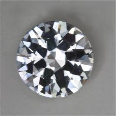 Very very pale blue droplet of color