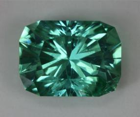 A bit of a flaw, but a GEM like Barion Cushion cut Sea Foam