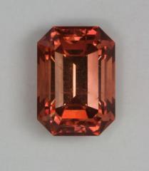 Orange Beauty and an Emerald Cut