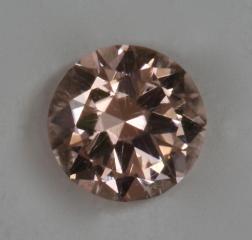 pale pink peach color dot.