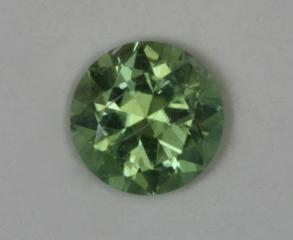 Nice medium toned green dot of color