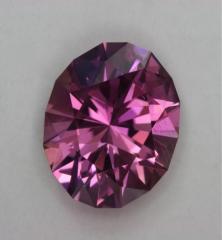 A dichroic, both pink colors, oval