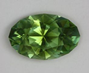 Green to Envy, Peridot, Oval