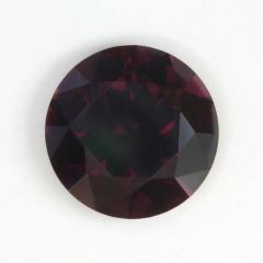 Dark Red Purple Round
