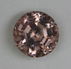 Deap Round, Pink Gemstone