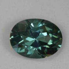 Definitely blue green oval