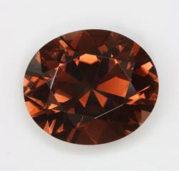 One of the larger browns in the collection, oval