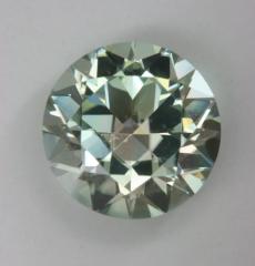 Pale green round with a bit of pink center from Afghanistan.