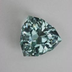 This mild blue pastel shield cut has it all.