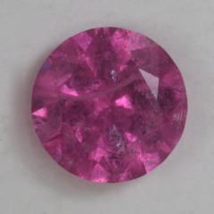 old fashion hot pink tourmaline is included, but still a droplet of color.