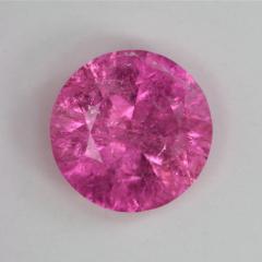 Red hot, very inlcuded pink round.