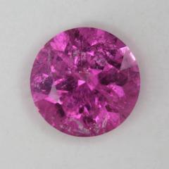 Included bright pink with touch of purple. Round