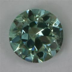 Pastel blue green droplet of color.