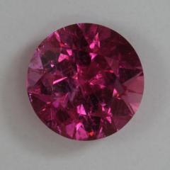 Bright,hot red pink round, that is included.