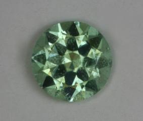 Pale seafoam droplet of color from Afghanistan.