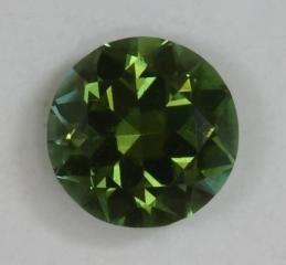 Medium green dot of color