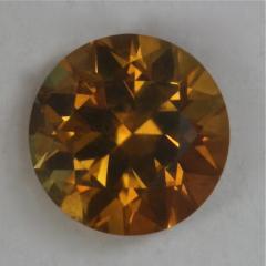 A golden droplet of color