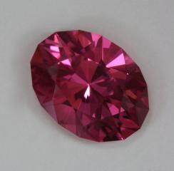 Nice PInk Ring Stone Oval