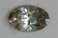 Pale wheat oval