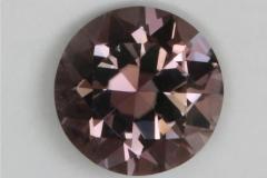 Mauve droplet of color.