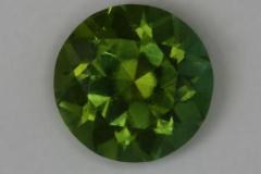 yellow green/darker green dichroic droplet of color