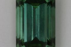 Very nice green emerald cut
