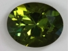 Bright dichroic dynamic green oval