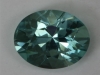 Nice Bright Even Blue Green Oval