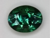 Great bright blue green Namibian oval