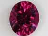 This is a great, medium rich toned, pink oval with visual impact.