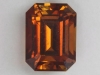 Bright,Flashy, Browned Orange, Dravite, Emerald Cut,