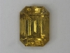 Included honey dipped yellow emerald cut.