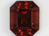 Defend the GEM, excellent mahogany colored emerald cut.