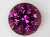An exceptional medium tone purple with pinkish highlight, round, cuprian#42